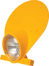 Load image into Gallery viewer, Polisport Plastics LED Headlight - Dark Yellow 8667900001 - Side View