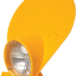 Load image into Gallery viewer, Polisport Plastics LED Headlight - White 8667900003 - Side View