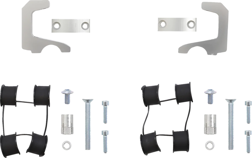 Polisport Plastics Mounting Kit - Handguard - S-Dual 8306800005
