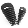 Load image into Gallery viewer, Polisport Plastics MUFFLER PLUGS (2 STROKES) BLACK 8434900001