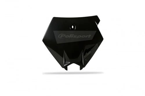 Polisport Plastics Number Plate - Black - KTM 8660900001