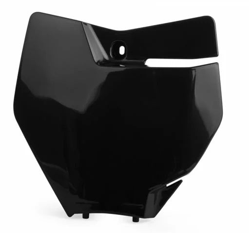 Polisport Plastics Number Plate - Black - KTM 8664900003