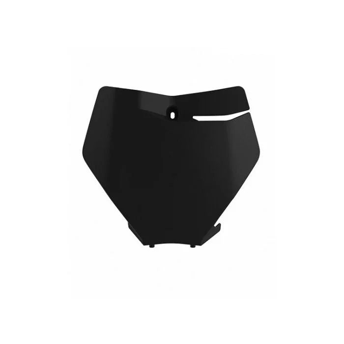 Polisport Plastics Number Plate - Black - KTM SX/SXF 8666400003
