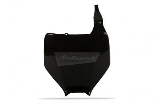 Polisport Plastics Number Plate - Black - Kawasaki | Sherco 8660800001