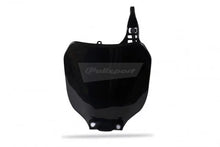 Load image into Gallery viewer, Polisport Plastics Number Plate - Black - YZ/YZF 8658000002