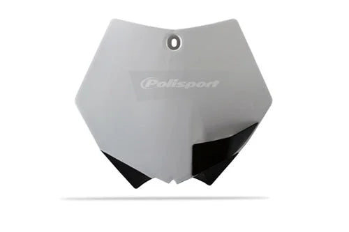 Polisport Plastics Number Plate - OEM '11 - '12 White - KTM 8664400007
