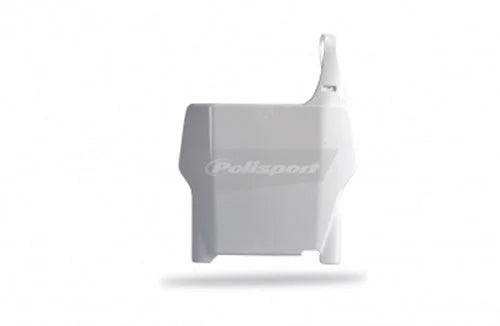 Polisport Plastics Number Plate - OEM White - Honda 8661900001