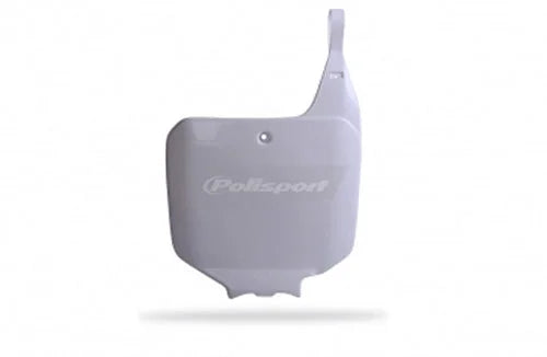 Polisport Plastics Number Plate - OEM White - Honda 8673000002