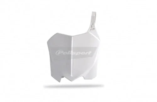 Polisport Plastics Number Plate - OEM White - Honda/Sherco 8656700001
