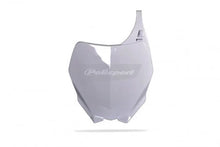 Load image into Gallery viewer, Polisport Plastics Number Plate - OEM White - YZ/YZF 8658100001