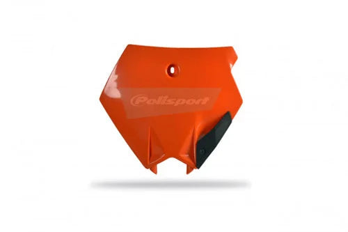 Polisport Plastics Number Plate - Orange - KTM 8662400001
