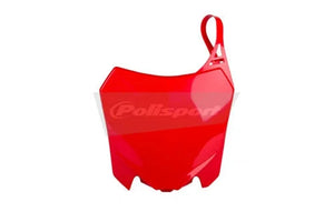 Polisport Plastics Number Plate - Red - CRF 250R/450R 8659400001