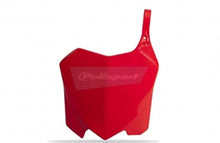 Load image into Gallery viewer, Polisport Plastics Number Plate - Red - CRF 250R/450R 8656700003