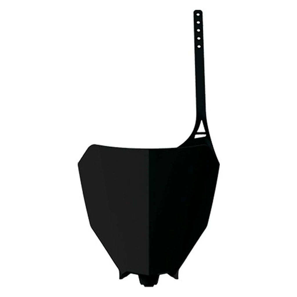 Polisport Plastics Number Plate - Restyle - Black - CR 125R/250R 8666300002