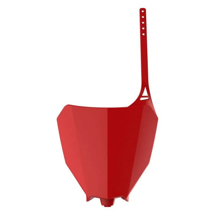 Polisport Plastics Number Plate - Restyle - Red - CR 125R/250R 8666300004