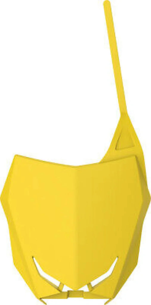 Polisport Plastics Number Plate - Restyle - Yellow - RM 125/250 8666600004