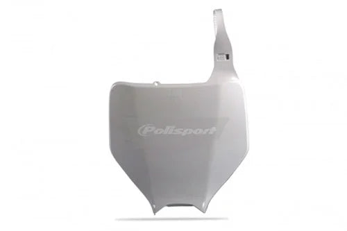 Polisport Plastics Number Plate - White - Kawasaki | Sherco 8660800002
