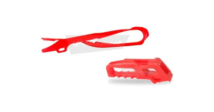 Polisport Plastics POLISPORT CHAIN GUIDE/SLIDER KIT, RED CR04 90608