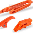 Load image into Gallery viewer, Polisport Plastics POLISPORT CHAIN GUIDE/SLIDER/SLIDING PIECE KIT, ORANGE KTM 90623