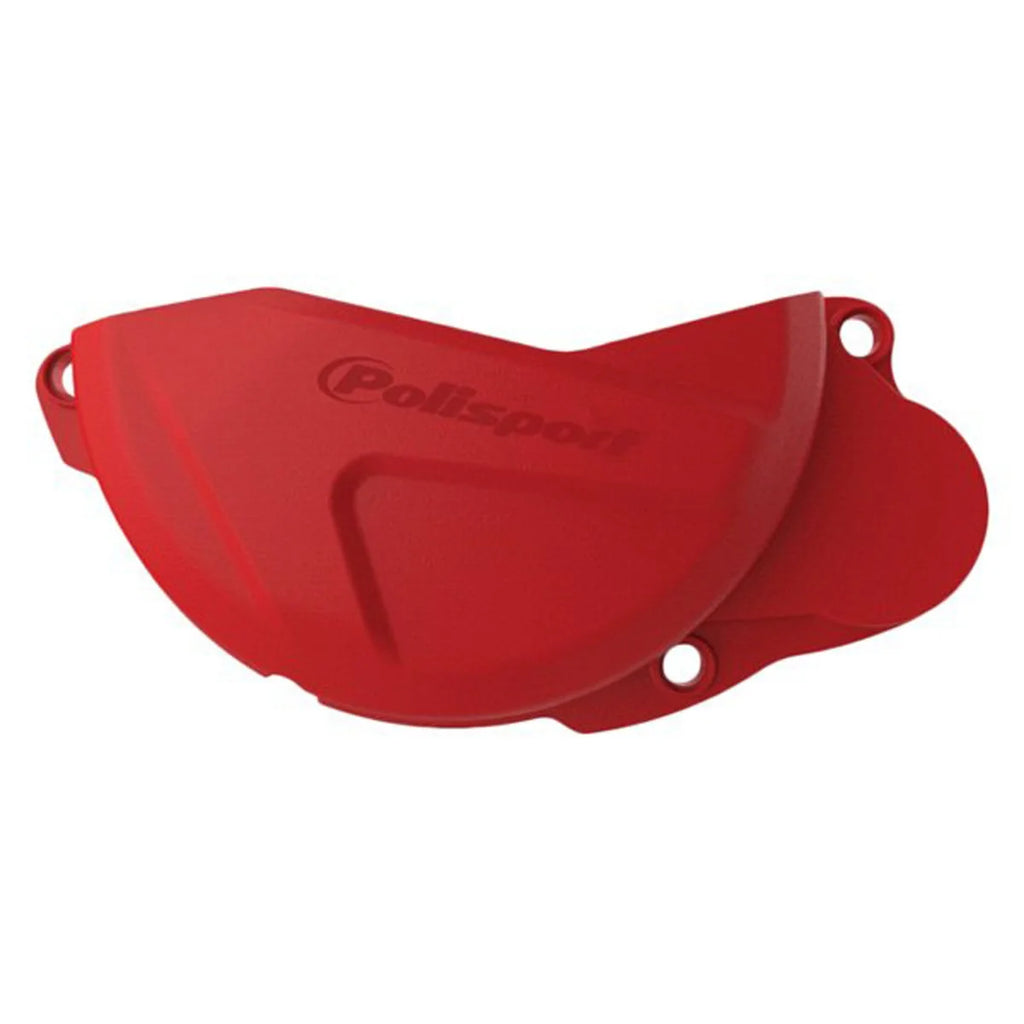 Polisport Plastics POLISPORT CLUTCH COVER RED CR04 8441100002 - Side View