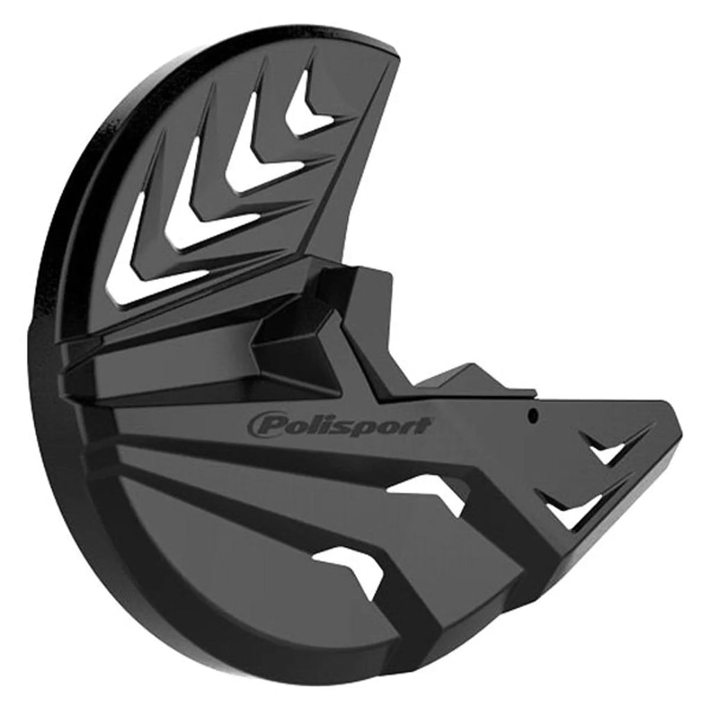 Polisport Plastics POLISPORT DISK & BOTTOM FORK PROTECTOR BLACK/BLACK 8151600001 - Main Product View
