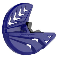 Load image into Gallery viewer, Polisport Plastics POLISPORT DISK &amp; BOTTOM FORK PROTECTOR BLUE YAM98/BLACK 8151000003 - Main Product View