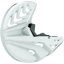 Load image into Gallery viewer, Polisport Plastics POLISPORT DISK &amp; BOTTOM FORK PROTECTOR WHITE/BLACK 8155600002