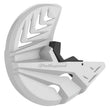 Load image into Gallery viewer, Polisport Plastics POLISPORT DISK &amp; BOTTOM FORK PROTECTOR, WHITE/BLACK 8155100002 - Side View