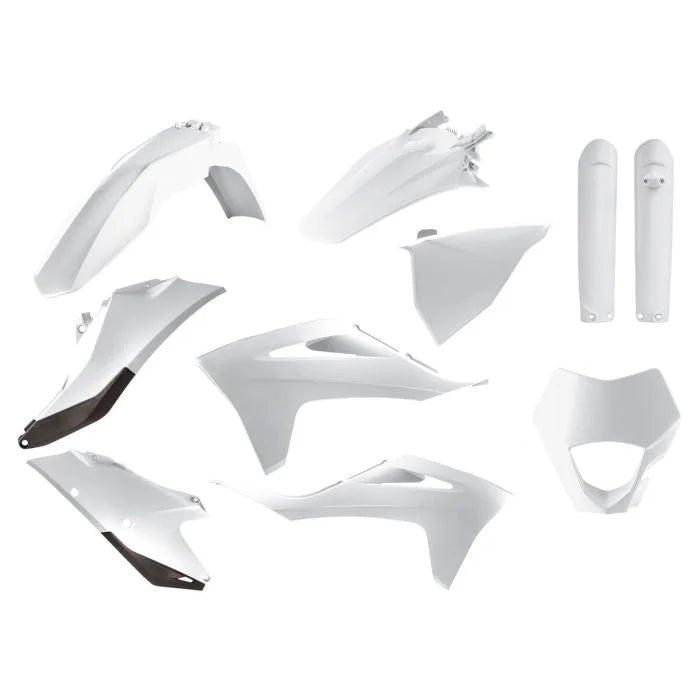 Polisport Plastics POLISPORT ENDURO FULL KIT WHITE 91027