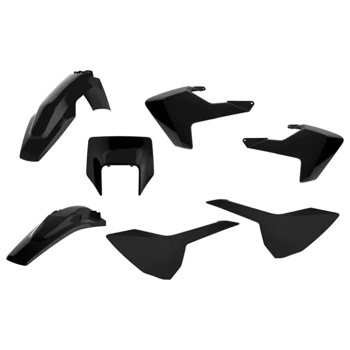 Polisport Plastics POLISPORT ENDURO KIT BLACK 90895