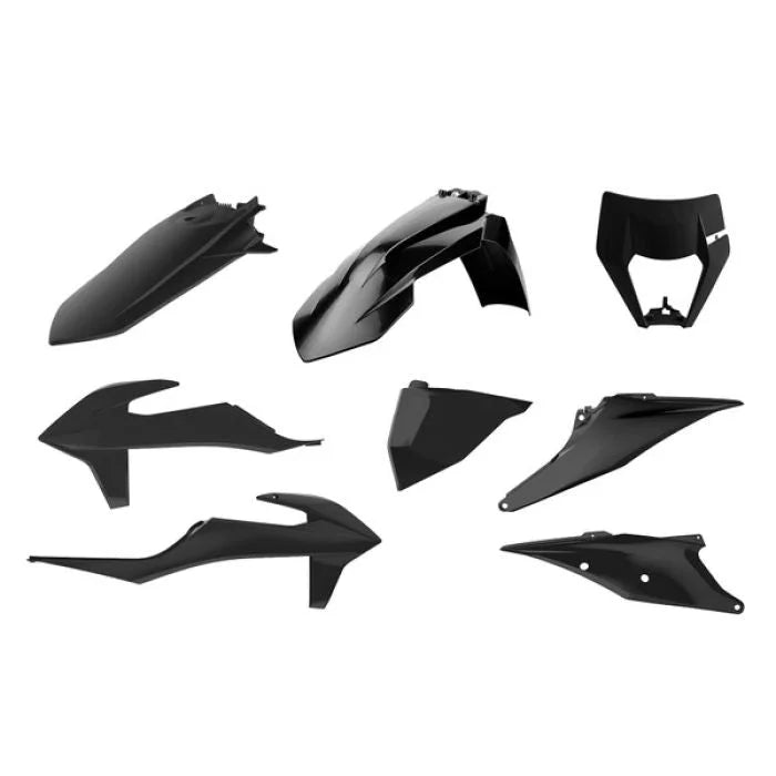 Polisport Plastics POLISPORT ENDURO KIT BLACK 90911