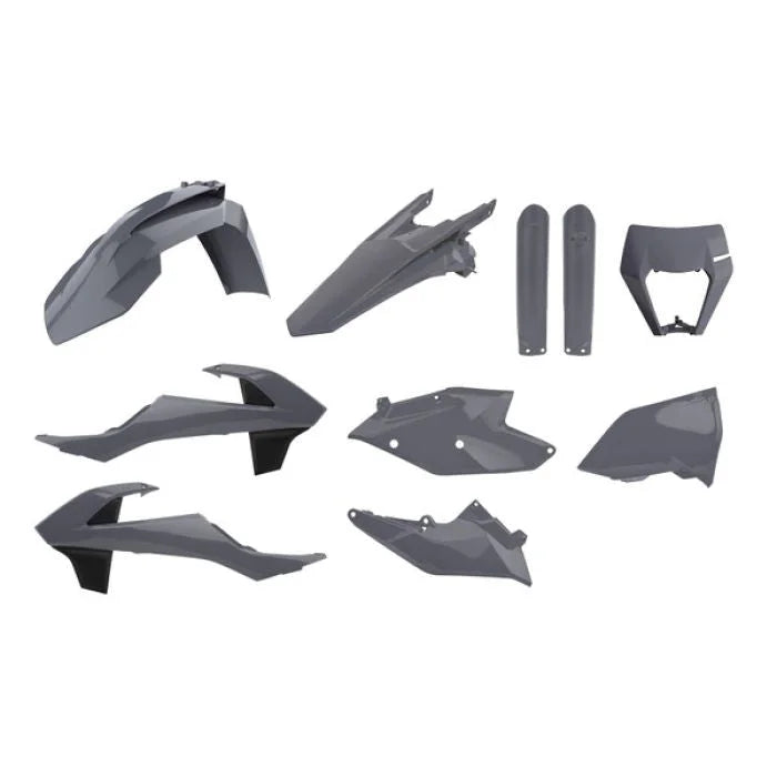 Polisport Plastics POLISPORT ENDURO KIT NARDO GREY 90889
