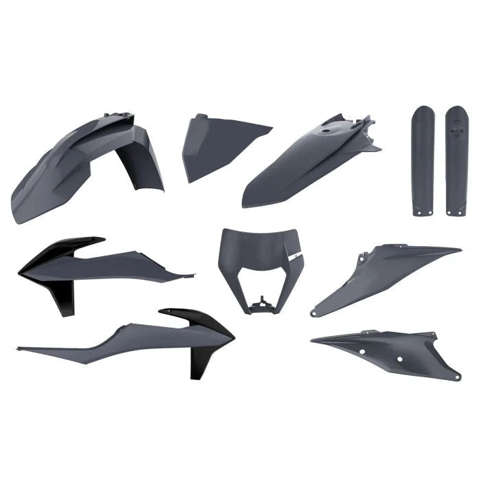 Polisport Plastics POLISPORT ENDURO KIT NARDO GREY 90917