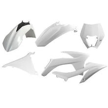 Load image into Gallery viewer, Polisport Plastics POLISPORT ENDURO KIT WHITE KTM 90854
