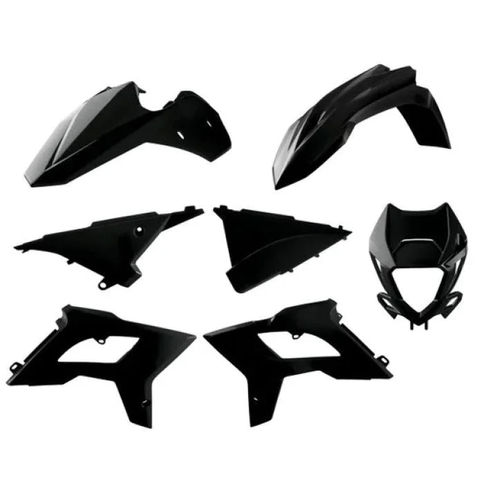 Polisport Plastics POLISPORT ENDURO RESTYLING KIT BLACK 91087