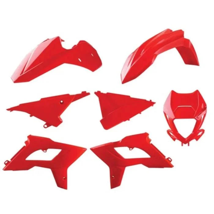 Polisport Plastics POLISPORT ENDURO RESTYLING KIT RED 91085