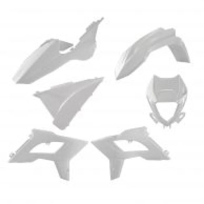 Polisport Plastics POLISPORT ENDURO RESTYLING KIT WHITE 91076