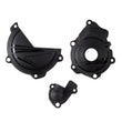 Load image into Gallery viewer, Polisport Plastics POLISPORT ,ENGINE COVERS BLACK 91370