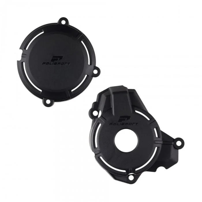 Polisport Plastics POLISPORT ENGINE COVERS PROTECTION KIT WITHOUT WP BLACK 91587