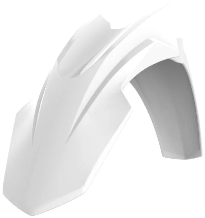 Polisport Plastics POLISPORT FRONT FENDER WHITE 8576700002