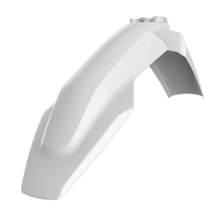 Polisport Plastics POLISPORT FRONT FENDER WHITE BD 8572400007