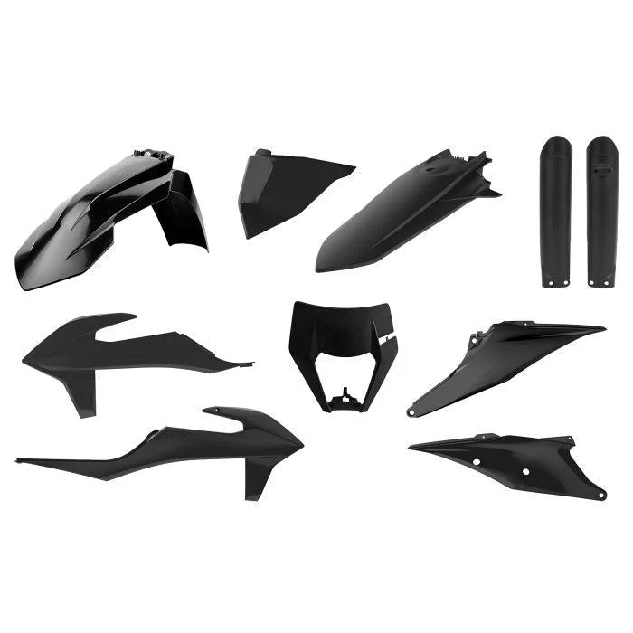Polisport Plastics POLISPORT FULL ENDURO KIT BLACK 91017
