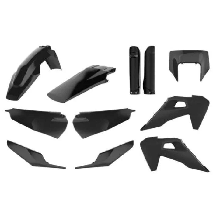 Polisport Plastics POLISPORT FULL ENDURO KIT BLACK 91125