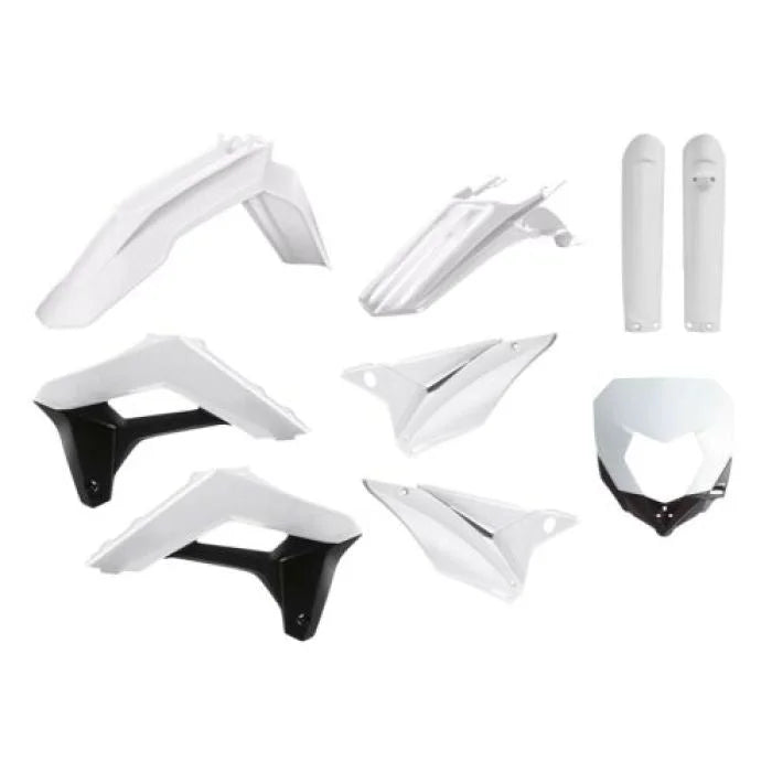 Polisport Plastics POLISPORT FULL ENDURO KIT WHITE 90857