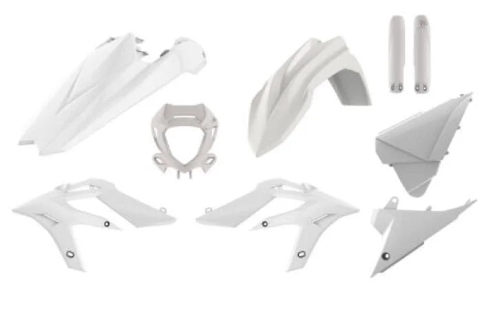 Polisport Plastics POLISPORT FULL ENDURO KIT WHITE 91061