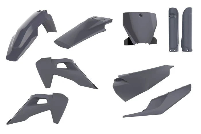 Polisport Plastics POLISPORT FULL MX KIT NARDO GREY 91119