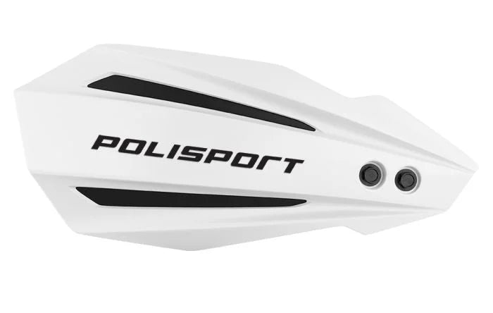 Polisport Plastics POLISPORT HANDGUARDS,MX BULLIT BLACK/WHITE 8308500051