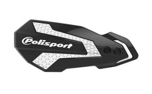 Load image into Gallery viewer, Polisport Plastics POLISPORT HANDGUARDS,MX FLOW BLACK/WHITE 8308200013