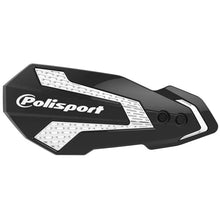 Load image into Gallery viewer, Polisport Plastics POLISPORT HANDGUARDS,MX FLOW BLACK/WHITE 8308200019