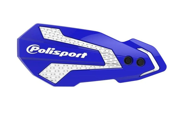 Polisport Plastics POLISPORT HANDGUARDS,MX FLOW BLUE/WHITE 8308200015